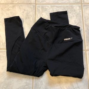 Gymshark black cropped leggings